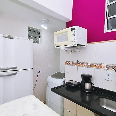 Studio econômico com vista mar em Copacabana-3